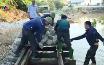 Nỗ lực khắc phục đường sắt Hà Nội - Lào Cai sau mưa bão