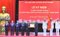Kỷ niệm 75 năm truyền thống Học viện Chính trị Quốc gia Hồ Chí Minh