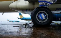 Tạm ngừng tiếp thu, khai thác tàu bay tại Cảng hàng không Đồng Hới do bão số 4