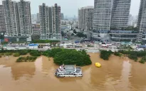 Trung Quốc cảnh báo lũ trên nhiều sông ở phía Nam