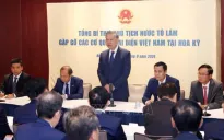 Tổng Bí thư, Chủ tịch nước Tô Lâm gặp gỡ cán bộ, nhân viên cơ quan đại diện Việt Nam tại Hoa Kỳ