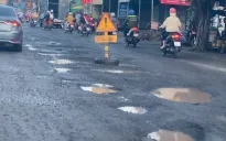Bộ Giao thông - Vận tải chỉ đạo khẩn trương dặm vá ổ gà Quốc lộ 51