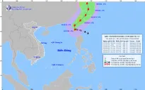 Bão số 5 đi vào Bắc Biển Đông, mạnh lên thành siêu bão