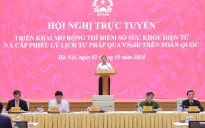 Thủ tướng: Phấn đấu đến năm 2025, 40 triệu người dân sử dụng sổ sức khỏe điện tử