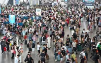 Du lịch Trung Quốc tăng vọt dịp Tuần lễ vàng
