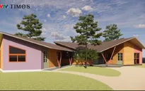 Ảnh: Thiết kế 3D khu tái định cư thôn Nậm Tông, Lào Cai