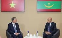 Tổng Bí thư, Chủ tịch nước Tô Lâm gặp Tổng thống Mauritania