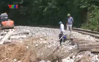 Đường sắt Hà Nội - Lào Cai hoàn thành khắc phục giai đoạn 1, tốc độ chạy tàu hạn chế