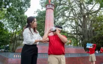 Khai mạc Triển lãm tương tác Cột cờ Hà Nội kỷ niệm 70 năm Ngày Giải phóng Thủ đô