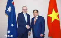 Thủ tướng Phạm Minh Chính gặp Thủ tướng Australia Anthony Albanese