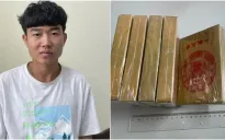 Lợi dụng xe khách vận chuyển 6 bánh heroin trong bao tải dứa