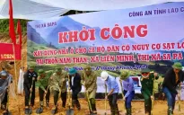 Lào Cai: Khởi công xây dựng nhà ở cho 28 hộ dân bị ảnh hưởng sạt lở