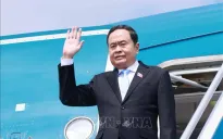 Chủ tịch Quốc hội Trần Thanh Mẫn lên đường thăm chính thức Lào và tham dự Đại hội đồng AIPA-45