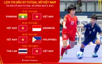 Giải Futsal Nữ Đông Nam Á 2024: Đội tuyển Futsal Nữ Việt Nam gặp Myanmar trận ra quân