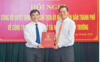 Hải Phòng có tân Giám đốc Sở Tài nguyên và Môi trường