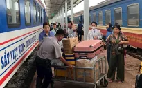 Đường sắt tích cực khôi phục vận chuyển hành khách qua Quảng Trị