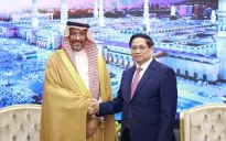 Thủ tướng Phạm Minh Chính tiếp Bộ trưởng Công nghiệp và Khoáng sản Saudi Arabia