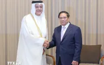 Thủ tướng Phạm Minh Chính tiếp Bộ trưởng Bộ Truyền thông và Công nghệ Thông tin Qatar