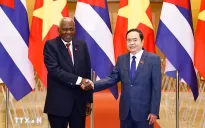Chủ tịch Quốc hội Chính quyền Nhân dân Cuba kết thúc tốt đẹp chuyến thăm làm việc tại Việt Nam