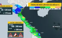 Trung Bộ mưa lớn kéo dài đến ngày 8/11, hàng loạt hồ chứa ở Hà Tĩnh xả tràn