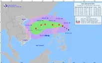 Bão Yinxing nhiều khả năng sẽ đi vào Biển Đông và trở thành bão số 7