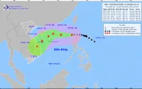 Bão Yinxing vào Biển Đông, trở thành cơn bão số 7
