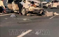 Tai nạn giao thông liên hoàn trên cao tốc Hà Nội – Hải Phòng