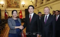 Chủ tịch nước Lương Cường hội kiến Chủ tịch Hạ viện Chile