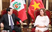 Thúc đẩy hơn nữa quan hệ hữu nghị và hợp tác nhiều mặt giữa Việt Nam và Peru