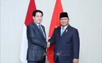 Chủ tịch nước Lương Cường gặp Tổng thống Indonesia nhân dịp dự Tuần lễ cấp cao APEC