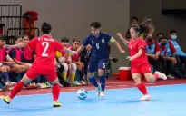 Giải VĐ futsal nữ ĐNA 2024: Thái Lan giành vị trí nhất vòng bảng