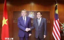 Tổng Bí thư Tô Lâm hội kiến Chủ tịch Thượng viện Malaysia