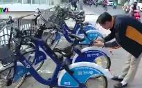 Xe đạp công cộng tại Hà Nội chưa phát huy kết nối