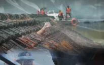 Phía sau cảnh quay lũ lụt trong phim Không thời gian