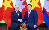Thủ tướng Phạm Minh Chính tiếp kiến Quốc vương Campuchia Norodom Sihamoni