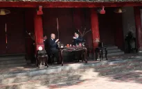 Chủ tịch nước Lương Cường và Quốc vương Campuchia thưởng trà ở Văn Miếu - Quốc Tử Giám