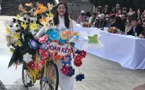 Đà Lạt thi trang trí "Xe đạp hoa từ vật liệu tái chế"