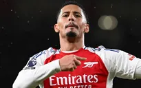 Saliba "nói không" với Real Madrid, một lòng quyết tâm ở lại Arsenal