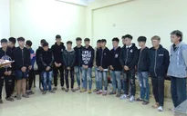 Nhóm thanh niên mang theo hung khí, vỏ chai bia tìm người đánh nhau