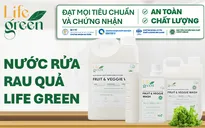 Life Green - Thương hiệu Việt tiên phong trong lĩnh vực nước rửa rau củ quả