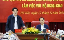Ngành Ngoại giao cần nâng cao chất lượng nghiên cứu, tham mưu, dự báo, đánh giá đúng tình hình