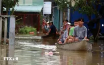 Nước lũ dâng cao, xảy ra nhiều vụ tai nạn tại Quảng Nam