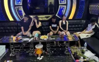 Bắt nhóm đối tượng tổ chức sử dụng ma tuý trong quán Karaoke