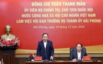 Chủ tịch Quốc hội: Xây dựng Hải Phòng trở thành đô thị thông minh, hiện đại, mẫu mực về sự trải nghiệm và đáng sống