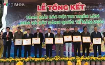 Đà Lạt tổ chức trao giải hội thi triển lãm hoa, cây cảnh quốc tế 2024