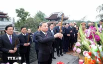 Tổng Bí thư Tô Lâm dâng hương tưởng niệm Chủ tịch Hồ Chí Minh tại Nghệ An ​