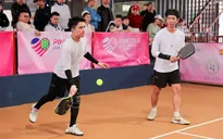 Các nghệ sĩ nổi tiếng tranh tài tại giải Hà Nội Artist Pickleball Challenge