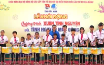 Xuân tình nguyện 2025: Mang Tết ấm đến vùng biên giới Tây Ninh