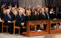 Gác lại những bất đồng, các đời Tổng thống Mỹ cùng tham dự lễ tang cố Tổng thống Jimmy Carter