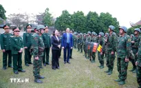 Phó Chủ tịch nước Võ Thị Ánh Xuân thăm, tặng quà và chúc Tết tại Phú Thọ